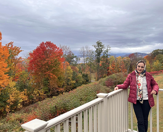 Taheri-Mousavi visiting New Hampshire this fall.