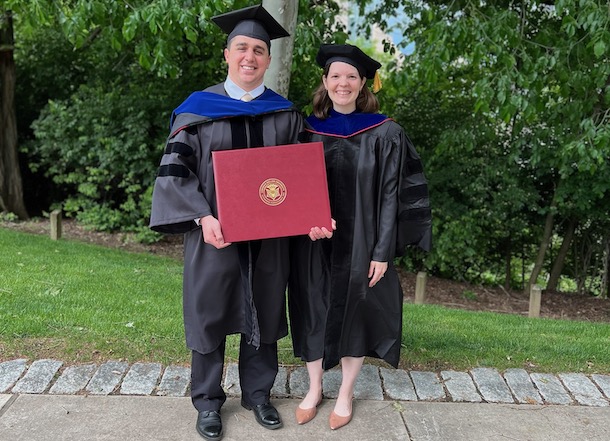 Daniel DeLellis and Mandie Krause